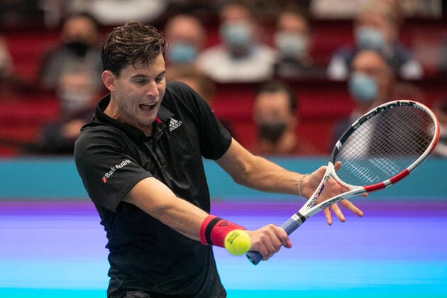 Dominic Thiem (AUT) Tennis - ERSTE BANK OPEN 2020 - ATP, Tennis Herren 500 - Stadthalle - Wien - - Oesterreich - 27 October 2020. Â Copyright: xJuergenxHasenkopfx