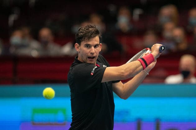 Dominic Thiem (AUT) Tennis - ERSTE BANK OPEN 2020 - ATP, Tennis Herren 500 - Stadthalle - Wien - - Oesterreich - 27 October 2020. Â Copyright: xJuergenxHasenkopfx