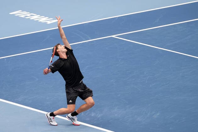 TENNIS - ATP, Tennis Herren Erste Bank Open VIENNA,AUSTRIA,27.OCT.20 - TENNIS - ATP World Tour, Erste Bank Open. Image shows Dominic Thiem (AUT). GEPAxpictures xChristianxWalgram