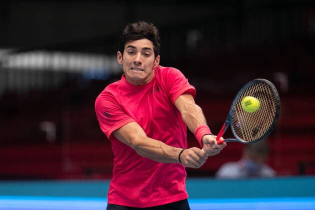Christian Garin Tennis - ERSTE BANK OPEN 2020 - ATP, Tennis Herren 500 - Stadthalle - Wien - - Oesterreich - 27 October 2020. Â Copyright: xJuergenxHasenkopfx