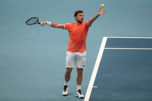 Stan Wawrinka (SUI) Tennis - ERSTE BANK OPEN 2020 - ATP, Tennis Herren 500 - Stadthalle - Wien - - Oesterreich - 27 October 2020. Â Copyright: xJuergenxHasenkopfx