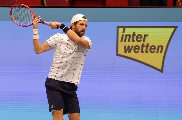 TENNIS - ATP, Tennis Herren Erste Bank Open VIENNA,AUSTRIA,28.OCT.20 - TENNIS - ATP World Tour, Erste Bank Open. Image shows Juergen Melzer (AUT). GEPAxpictures xWalterxLuger
