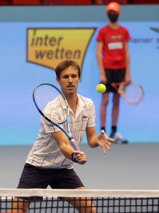 TENNIS - ATP, Tennis Herren Erste Bank Open VIENNA,AUSTRIA,28.OCT.20 - TENNIS - ATP World Tour, Erste Bank Open. Image shows Edouard Roger-Vasselin (FRA). GEPAxpictures xWalterxLuger