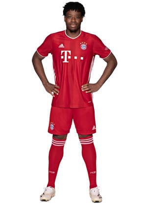 FUSSBALL 1. BUNDESLIGA SAISON 2020 2021 26.10.2020 Fototermin FC Bayern Muenchen: Bright Arrey Mbi FOTO: FC Bayern München Pool via ULMER Pressebildagentur xxNOxMODELxRELEASExx Fussball 1. Bundesliga 2020 2021: Fototermin beim FC Bayern Muenchen