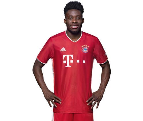 FUSSBALL 1. BUNDESLIGA SAISON 2020 2021 26.10.2020 Fototermin FC Bayern Muenchen: Alphonso Davies FOTO: FC Bayern München Pool via ULMER Pressebildagentur xxNOxMODELxRELEASExx Fussball 1. Bundesliga 2020 2021: Fototermin beim FC Bayern Muenchen