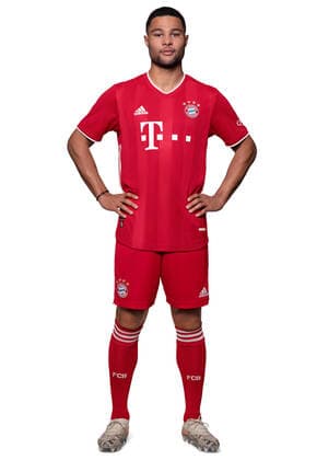 FUSSBALL 1. BUNDESLIGA SAISON 2020 2021 26.10.2020 Fototermin FC Bayern Muenchen: Serge Gnabry FOTO: FC Bayern München Pool via ULMER Pressebildagentur xxNOxMODELxRELEASExx Fussball 1. Bundesliga 2020 2021: Fototermin beim FC Bayern Muenchen