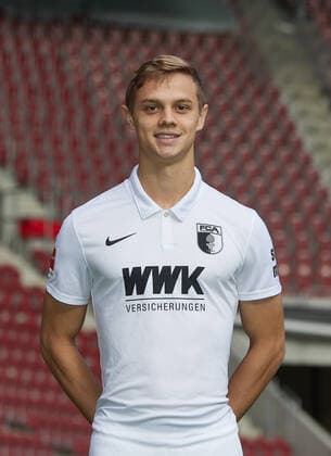 Robert Gumny, FC Augsburg 1907; 1.BL, Porträttermin 2020 2021,