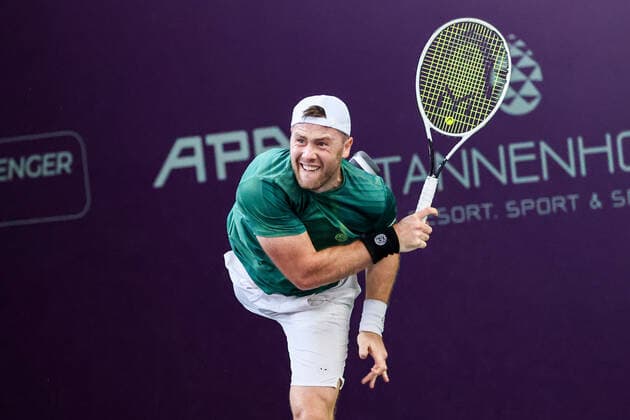 Im Bild: Illya Marchenko (UKR) TENNIS CHALLENGER HAMBURG - presented by TANNENHOF, Hamburg, DTB-Stützpunkt Hamburg, 28.10.2020,