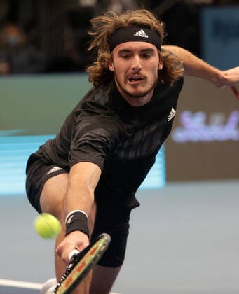 TENNIS - ATP, Tennis Herren Erste Bank Open VIENNA,AUSTRIA,28.OCT.20 - TENNIS - ATP World Tour, Erste Bank Open. Image shows Stefanos Tsitsipas (GRE). GEPAxpictures xWalterxLuger