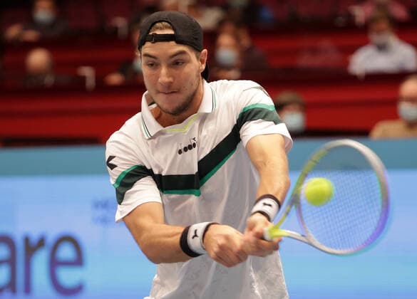 TENNIS - ATP, Tennis Herren Erste Bank Open VIENNA,AUSTRIA,28.OCT.20 - TENNIS - ATP World Tour, Erste Bank Open. Image shows Jan-Lennard Struff (GER). GEPAxpictures xWalterxLuger