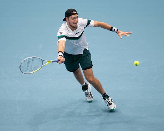 Jan-Lennard Struff (GER) Tennis - ERSTE BANK OPEN 2020 - ATP, Tennis Herren 500 - Stadthalle - Wien - - Oesterreich - 28 October 2020. Â Copyright: xJuergenxHasenkopfx
