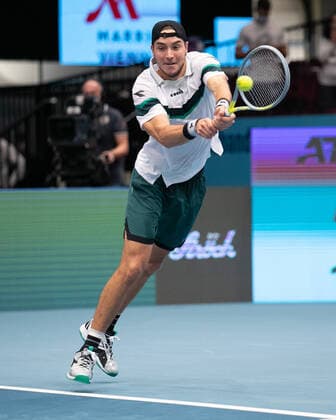 Jan-Lennard Struff (GER) Tennis - ERSTE BANK OPEN 2020 - ATP, Tennis Herren 500 - Stadthalle - Wien - - Oesterreich - 28 October 2020. Â Copyright: xJuergenxHasenkopfx