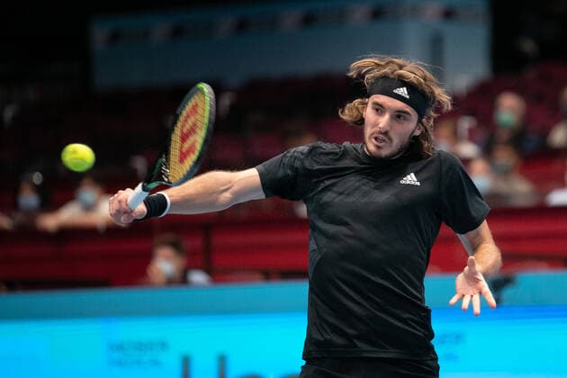Stefanos Tsitsipas Tennis - ERSTE BANK OPEN 2020 - ATP, Tennis Herren 500 - Stadthalle - Wien - - Oesterreich - 28 October 2020. Â Copyright: xJuergenxHasenkopfx