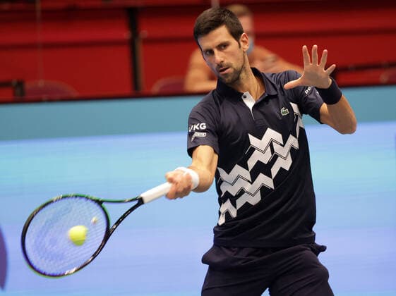 TENNIS - ATP, Tennis Herren Erste Bank Open VIENNA,AUSTRIA,28.OCT.20 - TENNIS - ATP World Tour, Erste Bank Open. Image shows Novak Djokovic (SRB). GEPAxpictures xWalterxLuger