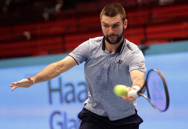 TENNIS - ATP, Tennis Herren Erste Bank Open VIENNA,AUSTRIA,29.OCT.20 - TENNIS - ATP World Tour, Erste Bank Open. Image shows Jurij Rodionov (AUT). GEPAxpictures xWalterxLuger