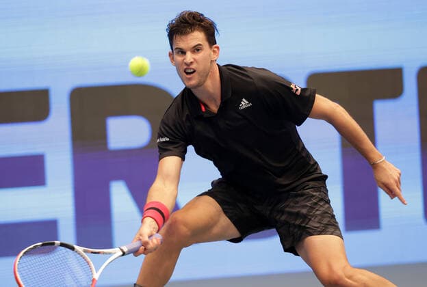 TENNIS - ATP, Tennis Herren Erste Bank Open VIENNA,AUSTRIA,29.OCT.20 - TENNIS - ATP World Tour, Erste Bank Open. Image shows Dominic Thiem (AUT). GEPAxpictures xWalterxLuger