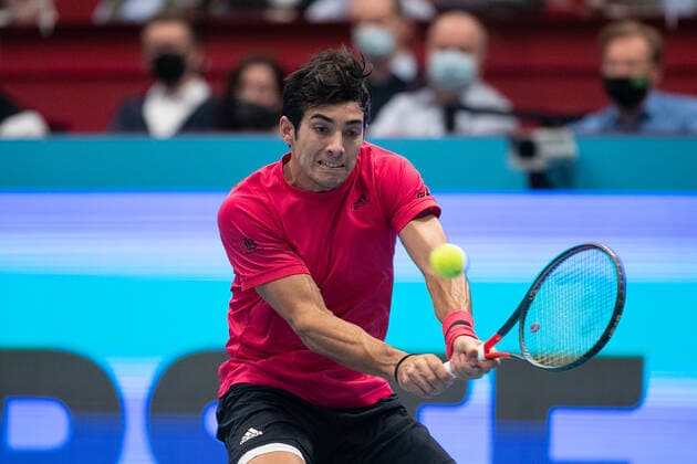 Christian Garin Tennis - ERSTE BANK OPEN 2020 - ATP, Tennis Herren 500 - Stadthalle - Wien - - Oesterreich - 29 October 2020. Â Copyright: xJuergenxHasenkopfx