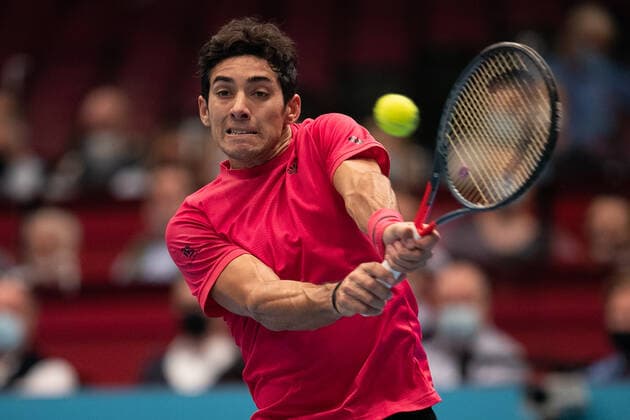 Christian Garin Tennis - ERSTE BANK OPEN 2020 - ATP, Tennis Herren 500 - Stadthalle - Wien - - Oesterreich - 29 October 2020. Â Copyright: xJuergenxHasenkopfx
