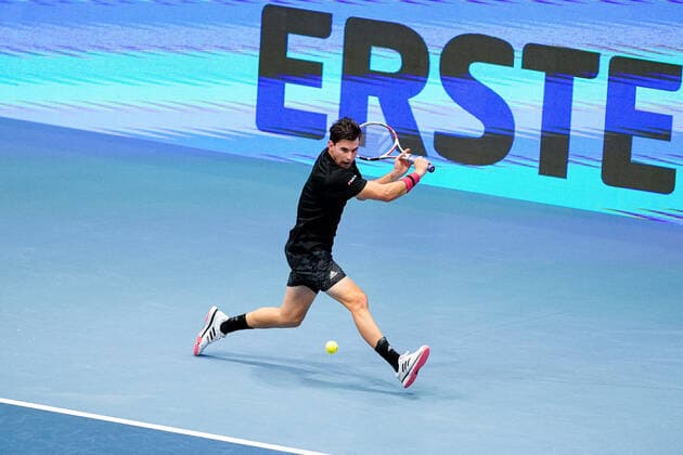 29.10.2020, Wiener Stadthalle, Wien, AUT, ATP, Tennis Herren Tour, Erste Bank Open, im Bild Dominic Thiem (AUT) Dominic Thiem of Austria during the Erste Bank Open of the ATP Tour at the Wiener Stadthalle in Vienna, Austria on 2020 10 29.