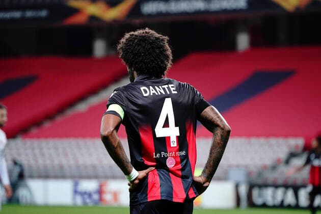 Dante (OGC Nice) FOOTBALL : OGC Nice vs Apoel Beer Sheva FC - Ligue Europa - Nice - 29 10 2020 NorbertScanella PanoramiC 