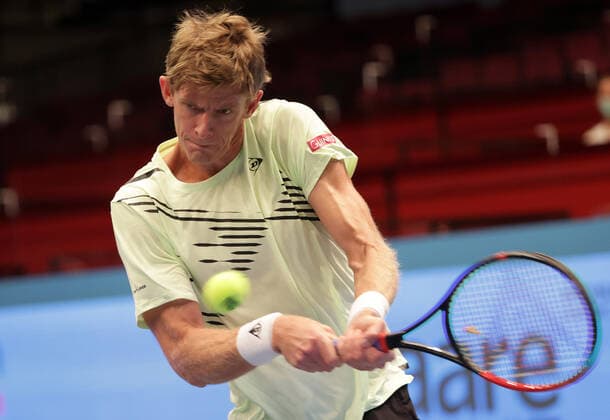 TENNIS - ATP, Tennis Herren Erste Bank Open VIENNA,AUSTRIA,30.OCT.20 - TENNIS - ATP World Tour, Erste Bank Open. Image shows Kevin Anderson (RSA). GEPAxpictures xWalterxLuger