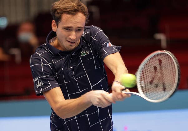 TENNIS - ATP, Tennis Herren Erste Bank Open VIENNA,AUSTRIA,30.OCT.20 - TENNIS - ATP World Tour, Erste Bank Open. Image shows Daniil Medvedev (RUS). GEPAxpictures xWalterxLuger