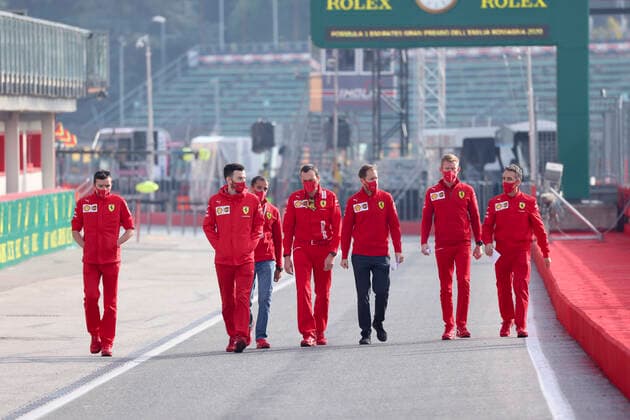 Motorsports: FIA Formula One World Championship, WM, Weltmeisterschaft 2020, Grand Prix of Emilia Romagna, 5 Sebastian Vettel (GER, Scuderia Ferrari Mission Winnow), Imola Italy
