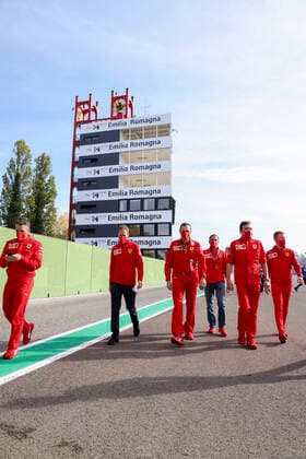 Motorsports: FIA Formula One World Championship, WM, Weltmeisterschaft 2020, Grand Prix of Emilia Romagna, 5 Sebastian Vettel (GER, Scuderia Ferrari Mission Winnow), Imola Italy