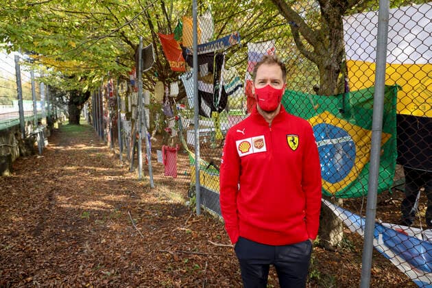 Motorsports: FIA Formula One World Championship, WM, Weltmeisterschaft 2020, Grand Prix of Emilia Romagna, 5 Sebastian Vettel (GER, Scuderia Ferrari Mission Winnow), Imola Italy