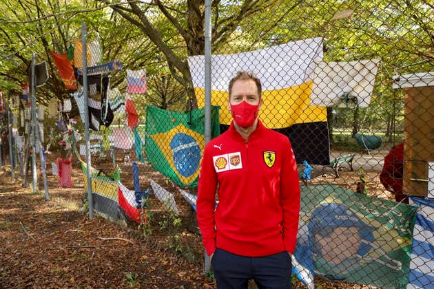Motorsports: FIA Formula One World Championship, WM, Weltmeisterschaft 2020, Grand Prix of Emilia Romagna, 5 Sebastian Vettel (GER, Scuderia Ferrari Mission Winnow), Imola Italy
