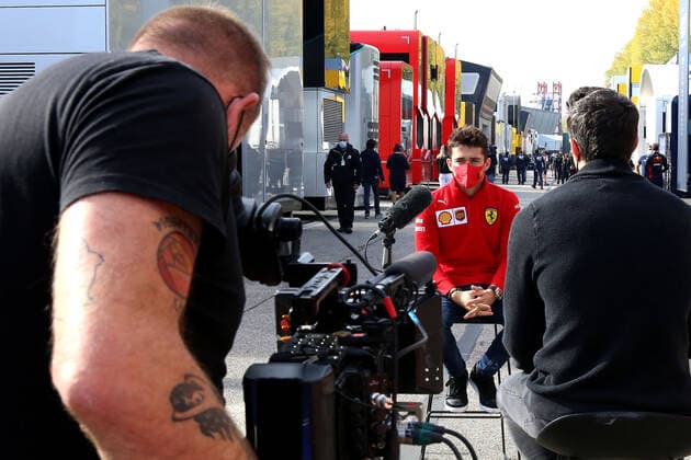 Motorsports: FIA Formula One World Championship, WM, Weltmeisterschaft 2020, Grand Prix of Emilia Romagna Motorsports: FIA Formula One World Championship 2020, Grand Prix of Emilia Romagna, 16 Charles Leclerc (MCO, Scuderia Ferrari Mission Winnow),