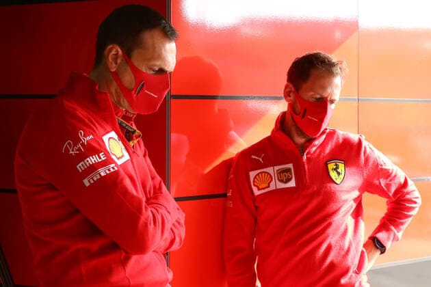 Motorsports: FIA Formula One World Championship, WM, Weltmeisterschaft 2020, Grand Prix of Emilia Romagna Motorsports: FIA Formula One World Championship 2020, Grand Prix of Emilia Romagna, 5 Sebastian Vettel (GER, Scuderia Ferrari Mission Winnow),