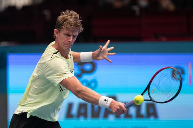 Kevin Anderson (RSA) Tennis - ERSTE BANK OPEN 2020 - ATP, Tennis Herren 500 - Stadthalle - Wien - - Oesterreich - 30 October 2020. Â Copyright: xJuergenxHasenkopfx