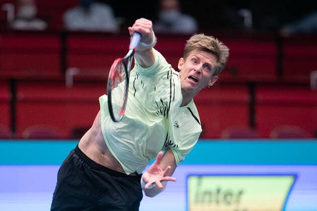 Kevin Anderson (RSA) Tennis - ERSTE BANK OPEN 2020 - ATP, Tennis Herren 500 - Stadthalle - Wien - - Oesterreich - 30 October 2020. Â Copyright: xJuergenxHasenkopfx