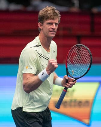 Kevin Anderson (RSA) macht die Faust und jubelt, Jubel, Freude, Emotion Tennis - ERSTE BANK OPEN 2020 - ATP, Tennis Herren 500 - Stadthalle - Wien - - Oesterreich - 30 October 2020. Â Copyright: xJuergenxHasenkopfx
