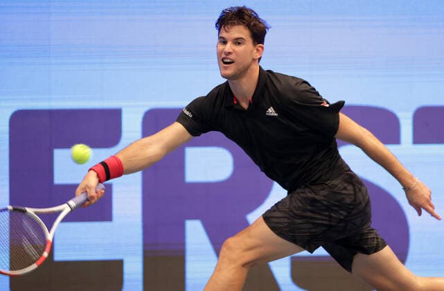 TENNIS - ATP, Tennis Herren Erste Bank Open VIENNA,AUSTRIA,30.OCT.20 - TENNIS - ATP World Tour, Erste Bank Open. Image shows Dominic Thiem (AUT). GEPAxpictures xWalterxLuger