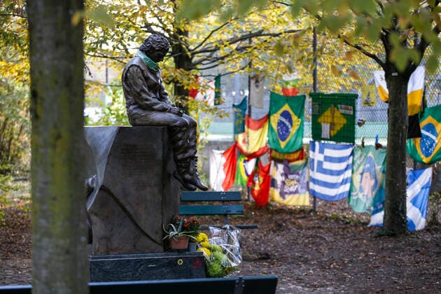 Motorsports: FIA Formula One World Championship, WM, Weltmeisterschaft 2020, Grand Prix of Emilia Romagna, Tributes to Ayrton Senna Imola Italy