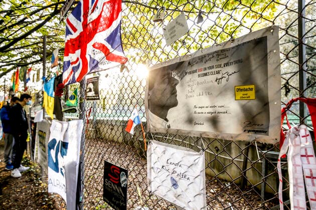 Motorsports: FIA Formula One World Championship, WM, Weltmeisterschaft 2020, Grand Prix of Emilia Romagna, Tributes to Ayrton Senna Imola Italy