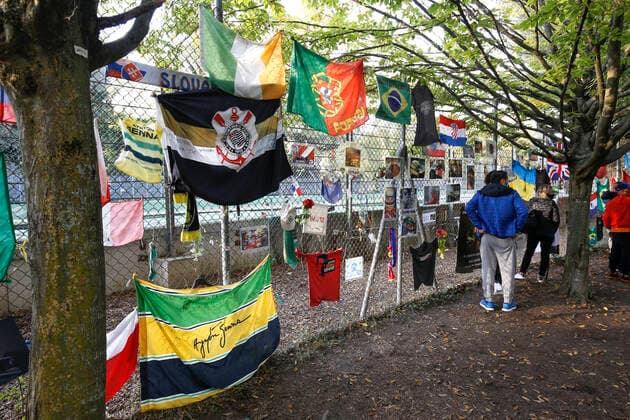 Motorsports: FIA Formula One World Championship, WM, Weltmeisterschaft 2020, Grand Prix of Emilia Romagna, Tributes to Ayrton Senna Imola Italy