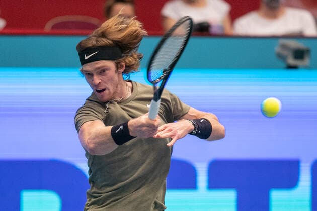 Andrey Rublev Tennis - ERSTE BANK OPEN 2020 - ATP, Tennis Herren 500 - Stadthalle - Wien - - Oesterreich - 30 October 2020. Â Copyright: xJuergenxHasenkopfx