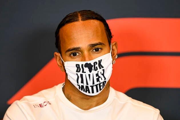 Sport Bilder des Tages Motorsports: FIA Formula One World Championship, WM, Weltmeisterschaft 2020, Grand Prix of Emilia Romagna Motorsports: FIA Formula One World Championship 2020, Grand Prix of Emilia Romagna, 44 Lewis Hamilton (GBR, Mercedes-AMG Petronas Formula One Team),