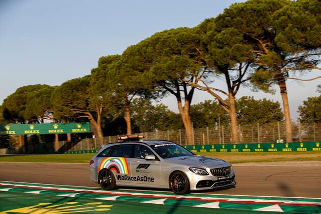 Motorsports: FIA Formula One World Championship, WM, Weltmeisterschaft 2020, Grand Prix of Emilia Romagna, F1 Medical Car Imola Italy