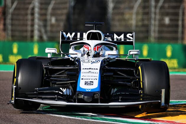 Motorsports: FIA Formula One World Championship, WM, Weltmeisterschaft 2020, Grand Prix of Emilia Romagna Motorsports: FIA Formula One World Championship 2020, Grand Prix of Emilia Romagna, 63 George Russell (GBR, Williams Racing),