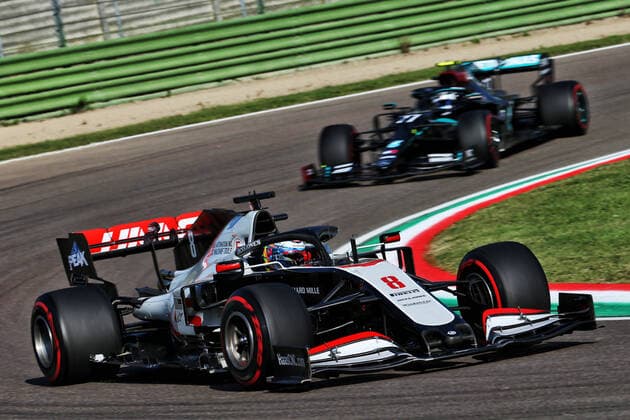Motorsports: FIA Formula One World Championship, WM, Weltmeisterschaft 2020, Grand Prix of Emilia Romagna Motorsports: FIA Formula One World Championship 2020, Grand Prix of Emilia Romagna, 8 Romain Grosjean (FRA, Haas F1 Team),