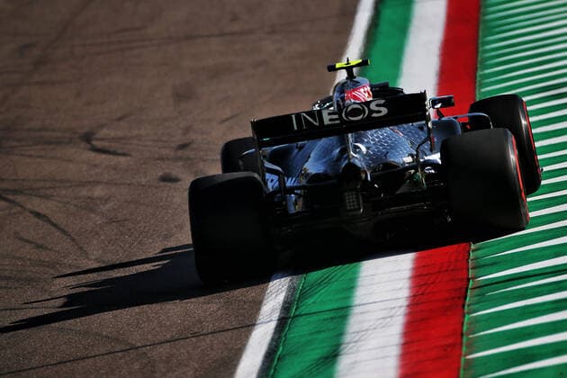Motorsports: FIA Formula One World Championship, WM, Weltmeisterschaft 2020, Grand Prix of Emilia Romagna Motorsports: FIA Formula One World Championship 2020, Grand Prix of Emilia Romagna, 77 Valtteri Bottas (FIN, Mercedes-AMG Petronas Formula One Team),