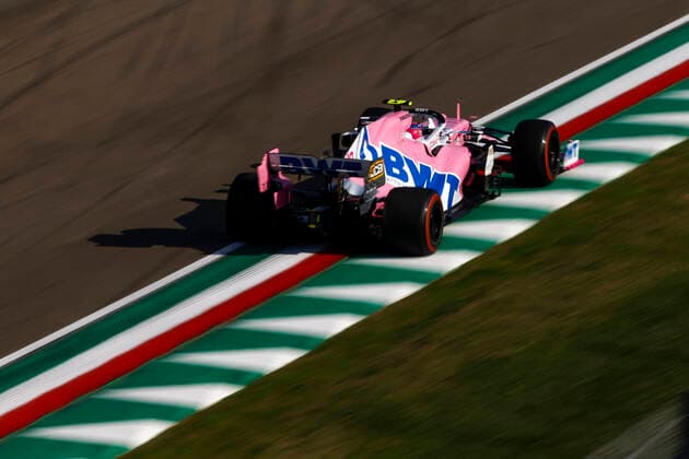 Motorsports: FIA Formula One World Championship, WM, Weltmeisterschaft 2020, Grand Prix of Emilia Romagna, 18 Lance Stroll (CAN, BWT Racing Point F1 Team), Imola Italy