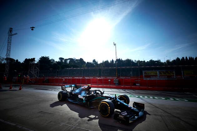 Motorsports: FIA Formula One World Championship, WM, Weltmeisterschaft 2020, Grand Prix of Emilia Romagna Motorsports: FIA Formula One World Championship 2020, Grand Prix of Emilia Romagna, 77 Valtteri Bottas (FIN, Mercedes-AMG Petronas Formula One Team),