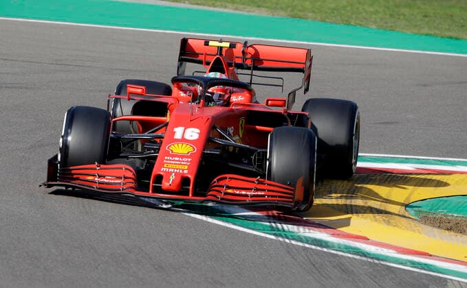 Motorsports: FIA Formula One World Championship, WM, Weltmeisterschaft 2020, Grand Prix of Emilia Romagna Motorsports: FIA Formula One World Championship 2020, Grand Prix of Emilia Romagna, 16 Charles Leclerc (MCO, Scuderia Ferrari Mission Winnow),