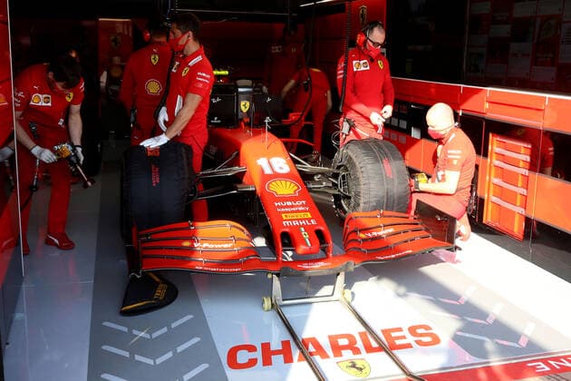 Motorsports: FIA Formula One World Championship, WM, Weltmeisterschaft 2020, Grand Prix of Emilia Romagna Motorsports: FIA Formula One World Championship 2020, Grand Prix of Emilia Romagna, 16 Charles Leclerc (MCO, Scuderia Ferrari Mission Winnow),
