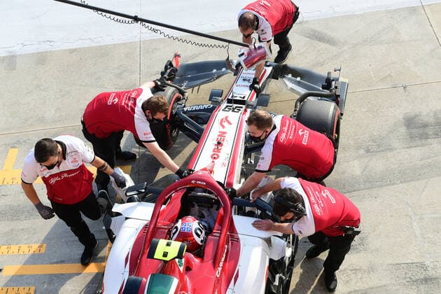 Motorsports: FIA Formula One World Championship, WM, Weltmeisterschaft 2020, Grand Prix of Emilia Romagna Motorsports: FIA Formula One World Championship 2020, Grand Prix of Emilia Romagna, 99 Antonio Giovinazzi (ITA, Alfa Romeo Racing ORLEN),